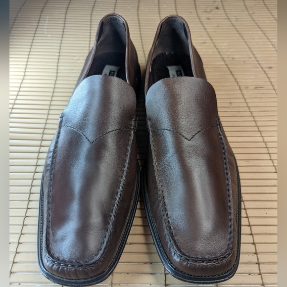 Florsheim IMPERIAL brown leather Venetian Loafers men's size 14D - Picture 1 of 11